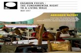 FASHION FOCUS : THE FUNDAMENTAL RIGHT TO A … · by singer, songwriter and activist Annie Lennox to challenge and change the ... experiences and networks to best effect positive