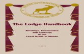 THE STORY OF THE - mooseintl.orgmooseintl.org/wp-content/uploads/2014/06/LodgeRitualHandbook_ML.pdf · THE STORY OF THE MOOSE Ritual of the Loyal Order of Moose Originally adopted