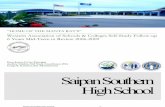 Saipan Southern High Schoolsaipan.com/edu/sshs/SSHS Action Plan 2006-2009 MTR Full.doc.pdf · Mission Vision Philosophy Chair ... JROTC Department J ... Saipan Southern High School