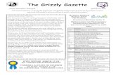The Grizzly Gazette - Welcome to Greenbriar Elementary ...gb.msdwt.k12.in.us/wp-content/uploads/2017/03/Grizzly-Gazette-Mar... · the grizzly gazette ... 6-7 camp tecumseh gr 5 trip