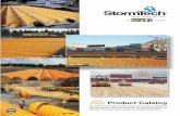 An company - StormTech · An company Product Catalog. This catalog is not intended to provide requirements for design or installation of StormTech chambers. Refer to the appropriate