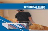 Technical Guide: ToughRock® Gypsum Board and … GUIDE GYPSUM BOARD. For latest information and updates: ... residential wall and ceiling construction. Georgia-Pacific Gypsum and