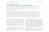 Transcatheter Aortic Valve Implantationinterventions.onlinejacc.org/content/jint/2/9/811.full.pdfment of Cardiovascular Medicine, Cleveland Clinic, Cleveland, Ohio; ... Edwards NovaFlex)