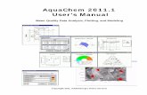 AquaChem 2011.1 User’s Manualtrials.swstechnology.com/software/AquaChem/2011/AquaChem_2011...for conceptualizing the hydrogeologic environment, ... hydrologic design of municipal