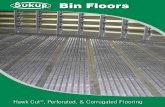Bin Floors - Sukup Manufacturing Co. - Grain Storage and ... Drying/Floors.pdf · Bin Floors From corn to milo, Sukup Hawk Cut ... freely throughout the bin plenum area and the open