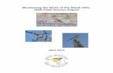 Monitoring the Birds of the Black Hills: 2009 Field Season ... · ROCKY MOUNTAIN BIRD OBSERVATORY Mission: To conserve birds and their habitats Vision: Native bird populations are