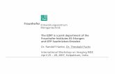 The EZRT is a joint department of the Fraunhofer ... · (problems with interpolation in frequency-space) ... 3D Defect Visualization of Wheel Samples CT Processed Samples ... spot