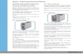 Alpha - Electromechanical Relays - My Protection Guide ·  · 2016-02-25Alpha - Electromechanical Relays ... and a number of output contacts for alarm and ... for intertrip duty.