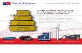 OPS SEALED BATTERY RANGE Fully-sealed Deep … Battery.pdfOPS SEALED BATTERY RANGE • Solar / Wind Power systems ... Endurance in cycles according to IEC 896-2 Up to 4200 cycles with