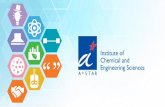 CREATING VALUE - Agency for Science, Technology … safety and integrity, ICES is able to translate underpinning scientific understanding in chemistry, chemical engineering and other