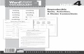 Start Vocabulary uNIT - Benchmark Education Companyblresources.benchmarkeducation.com/pdfs/G3U2W1_WS_BLMs.pdfWord Study & Vocabulary 1: Unit 4: Review of double, e-drop, and no change