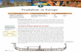 Feudalism in Europe - Weeblymsmccleskeyhistory.weebly.com/uploads/5/4/8/7/54876939/whchapter... · alliances, emerges in Europe. The rights and duties of feudal relationships helped