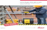 The toughest construction lasers on site - Leica …w3.leica-geosystems.com/.../Leica_Rugby_810_820_830_840_bro_en.pdf · The toughest construction lasers on site Outstanding ...