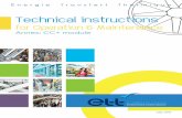 Technical instructions - Energie Transfert Thermique ·  · 2017-11-17Condensate treatment system control X Electrodes and burner control X ... Do not clean the combustion chamber