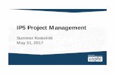 4 USPTO IP5 Project Management - Five IP offices … beginning… • IP5 was launched in 2007 as a forum for the world’s five largest patent offices to --– Exchange views and