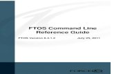 FTOS Command Line Reference Guide - Force10 Line Reference for FTOS version 8.4.1.2 Publication Date: July 25, 2011 v Common MAC Access List Commands . . . . . . . . . . . . . . .