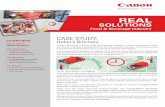 CASE STUDY - Home - Canon in South and Southeast Asia CASE STUDY: Huber’s Butchery The Customer Huber’s Butchery The Challenge • Lengthy print jobs • Inefficient workflows