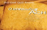 Outsta g ndin A - Home - IABC Gold Quill Awardsgq.iabc.com/wp-content/uploads/2014/09/Winners2012Small.pdf · two parts: the work plan and the work sample. ... demonstrated strategic