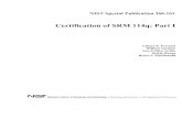 Certification of SRM 114q: Part I - nist.gov of SRM 114q: Part I ... we would like to thank Stephen Small and the staff of the Cement and Concrete Reference ... 4.3.1 Cross check of