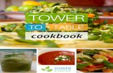 cookbook - Tower Garden without you, this cookbook wouldn't be possible! Recipes edited for consistency. Tower Garden ingredients are bolded. ASIAN KALE SALAD Doug Farrar’s