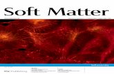 Soft Matter - Boston Children's Hospital · Soft Matter Volume 5 | Number 6 ... as orienting scaffolds that guide replication and formation of new cellular ... areas of biomechanics