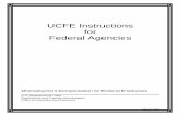 UCFE Instructions for Federal Agencies · VII-4 CHAPTER VIII DETERMINATION NOTICES, FILING APPEALS, ... 4. Section 8504. ... UCFE Instructions for Federal Agencies ...