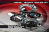 Link-Belt Cylindrical Roller Bearingsnorfolkbearings.com/products/rex/linkbelt_cylidrical.pdf · Link-Belt® Cylindrical Roller Bearings Features & Benefits ... Made of glass fiber