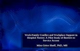 Mira Grice Sheff, PhD, MS - UMass Lowell | UMass Lowell Sheff CPH-NEW FINAL_tcm18-13983… · Work-Family Conflict and Workplace Support in Hospital Nurses: A Pilot Study of Barriers