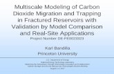 Multiscale Modeling of Carbon Dioxide Migration and ... Library/Events/2017/carbon-storage... · Heriot-Watt University. Sebastian Geiger. ... Advancement in Reactive Flow and Carbonate