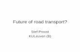 Future of road transport? - Transport and Mobility …€“ Transport has to do its fair share (not efficient as MCmtr>MCm_tr) ... using catalytic converter and better fuels • Emissions