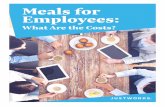 What Are the Costs? - Contentful: Content … for Employees: What Are the Costs? Many of the expenses incurred by employees, and perks provided for employees, involve food. Employees