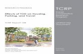TCRP Report 128 Effects of TOD on Housing, Parking, … Report 128 Effects of TOD on Housing, Parking, and Travel TCRP Report 128 Effects of TOD on Housing, Parking, and Travel GB