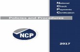 Policies and Procedures - ECCHO. NCP ® ... NCPC Policies and Procedures 2017 4 Limitations ECCHO NCP TM will use reasonable efforts to offer and administer the NCP program and the