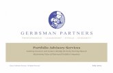 Identifying the Early Warning Signs of Distressed ...©2013 Gerbsman Partners. All Rights Reserved. Gerbsman Partners Identifying the Early Warning Signs of Distressed Companies Strategies
