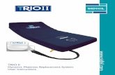 TRIO II User Instructionssidhil.com/wp/wp-content/uploads/2013/03/trioII-dynamic-hospital... · 4 INTRODUCTION Trio II Dynamic Mattress Replacement System Thank you for choosing a