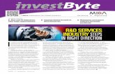 investByte · investByte industry R&D SeRviceS ... Downstream margin, Tanuj notes, ... The Malaysian Palm Oil Board (MPOB), forecast Malaysia’s