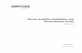 Administration Guide Zenoss Analytics Installation and · Zenoss Analytics Installation and Administration Guide provides detailed procedures for ... consult the TIBCO ... 6 Test