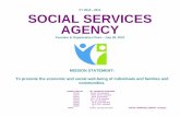 FY 2010 - 2011 SOCIAL SERVICES AGENCY - ACGOV.org · Ø Recruitment/Training & Licensing ... Ø Recruitment and Selection Ø Policy Administration and ... Ø ubl icS erv L n s ØC