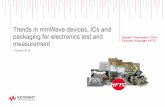 Trends in mmWave devices, ICs and packaging for ... · 55,000 process steps completed per mo . ... Chameleon InP chipset . comprehensive jitter ... • Chip Isolation Decreases with