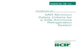 IIAR Minimum Safety Criteria for a Safe Ammonia ...web.iiar.org/membersonly/PDF/CO/Bulletin_109.1382.pdf · MINIMUM SAFETY CRITERIA FOR A SAFE AMMONIA REFRIGERATION SYSTEM 1 1. PURPOSE