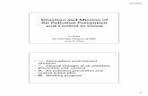 Situation and Mission of Air Pollution PreventionAir .... Situation and Mission of Air... · 2014/6/6 1 Situation and Mission of Air Pollution PreventionAir Pollution Prevention and