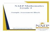 NAEP Mathematics Grade 4 - West Virginia Department of ...wvde.state.wv.us/NAEP/Sample_Questions/Mathematics/NAEP09... · Students are expected to answer the following 16 questions