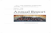 SEASON Annual Report - Phoenix Symphony A Navajo Oratorio to Phoenix, along with a year-long series of discussions, exhibits, ﬁ lms, and workshops ... Ticket sales $ 3,872,636 $