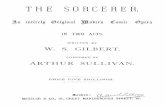 The Sorcerer - Vocal Score - Free-scores.com · Title: The Sorcerer - Vocal Score Author: Sullivan, Arthur Seymour - Publisher: London: Metzler & Co., (1877). Plate M.5001. Subject: