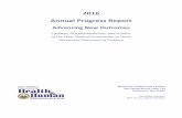 2016 Annual Progress Report - WV DHHR Advancing New Outcomes...2016 . Annual Progress Report . Advancing New Outcomes . Findings, Recommendations, and Actions . of the West Virginia