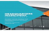 headquarters INVESTMENT opportunity - MK2 · Peugeot Citroen group function for the UK, ... Purpose built for Peugeot in 2006, Pinley House and the Technical Centre comprise the United