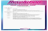 March 9th & 10th, 2018 - Revolutiontalent · March 9th & 10th, 2018 . Title: Revolution Wichita Schedule Page Created Date: 20180227023049Z ...