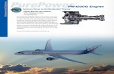 Commercial Engines PurePower - Pratt & Whitney · PurePower® PW1500G Engine for the Bombardier CSeries Product Facts The PurePower PW1500G engine is the exclusive power plant for