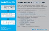 The new licad - HANGERS AUSTRALIA new licad® 10 licad® is the worldwide leading software for support design. With LICAD® the user can generate support drawings, bill of materials
