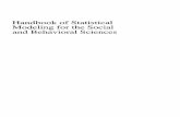Handbook of Statistical Modeling for the Social and ...978-1-4899-1292-3/1.pdfSPRINGER SCIENCE+BUSINESS MEDIA, ... Handbook of statlstlcal modellng for the soclal and ... This is a
